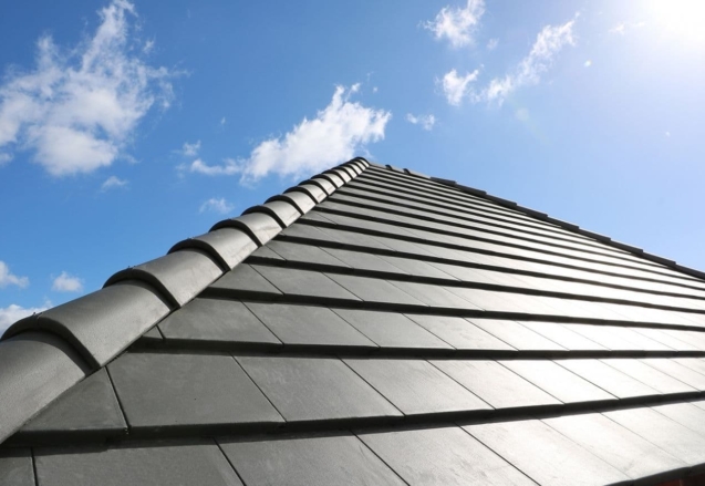 Crest planum concrete flat interlocking roof tile (8) 13615 p