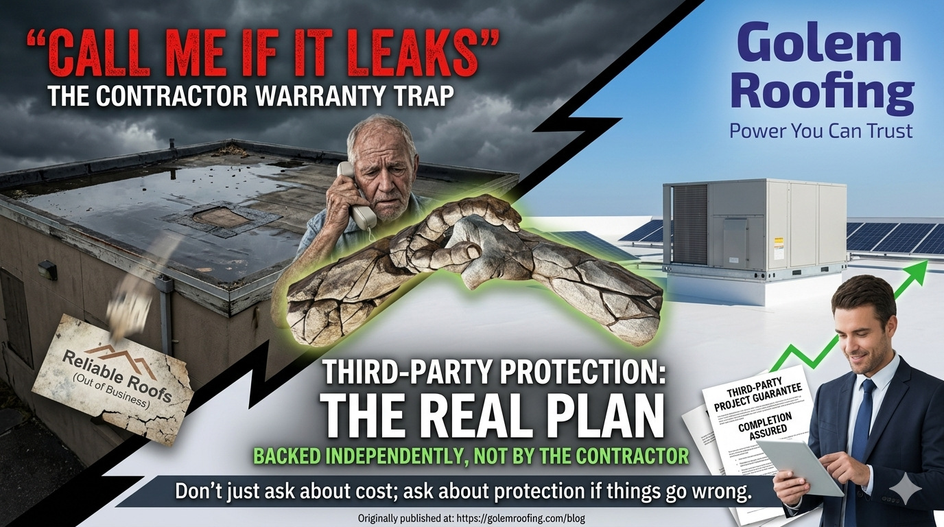 What Happens If Your Roofing Contractor Disappears? How Property Owners Can Protect Themselves — photo 1 of 1