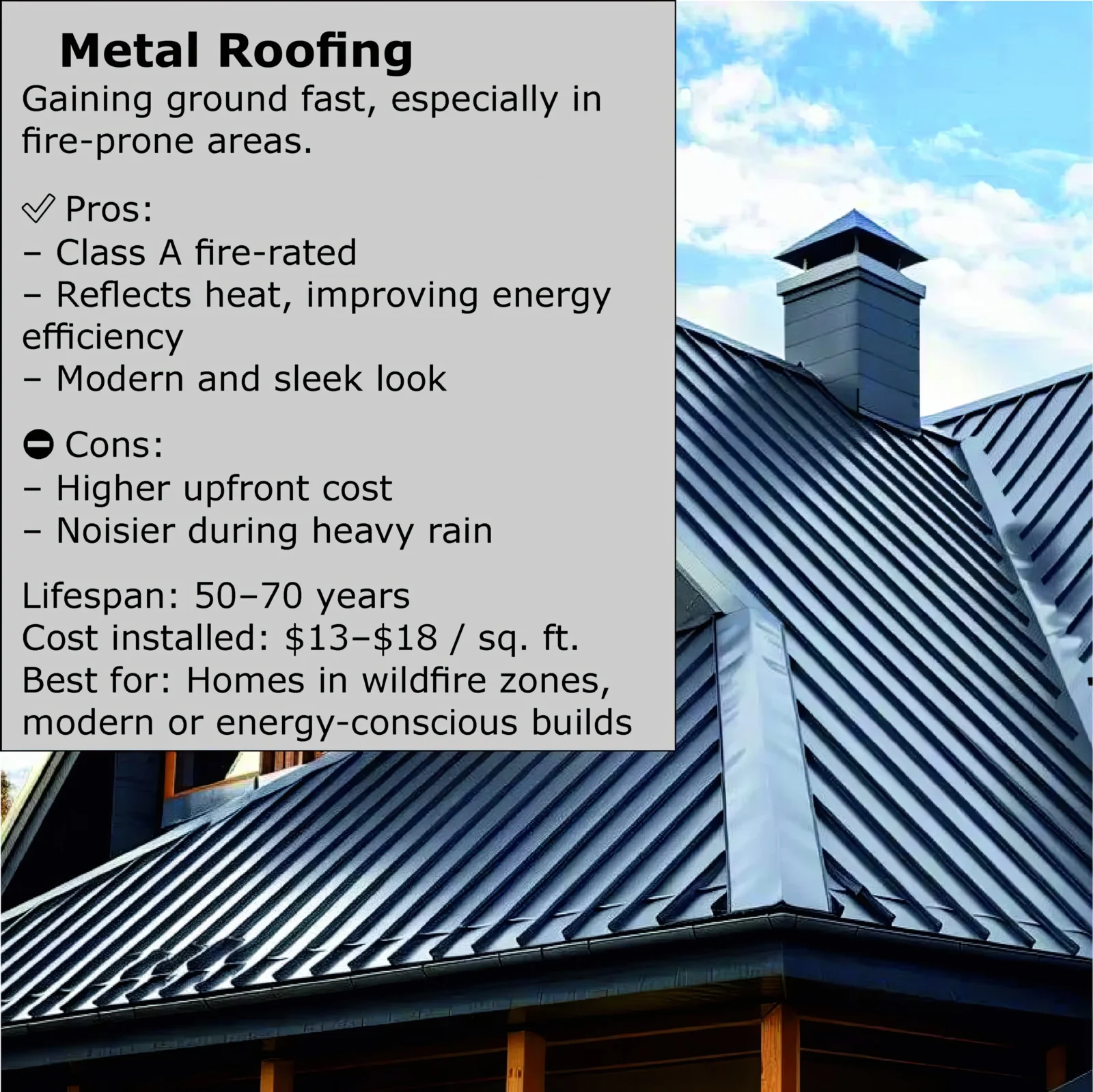 Roofing Materials Comparison — Asphalt, Tile, Metal, Composite — photo 4 of 6