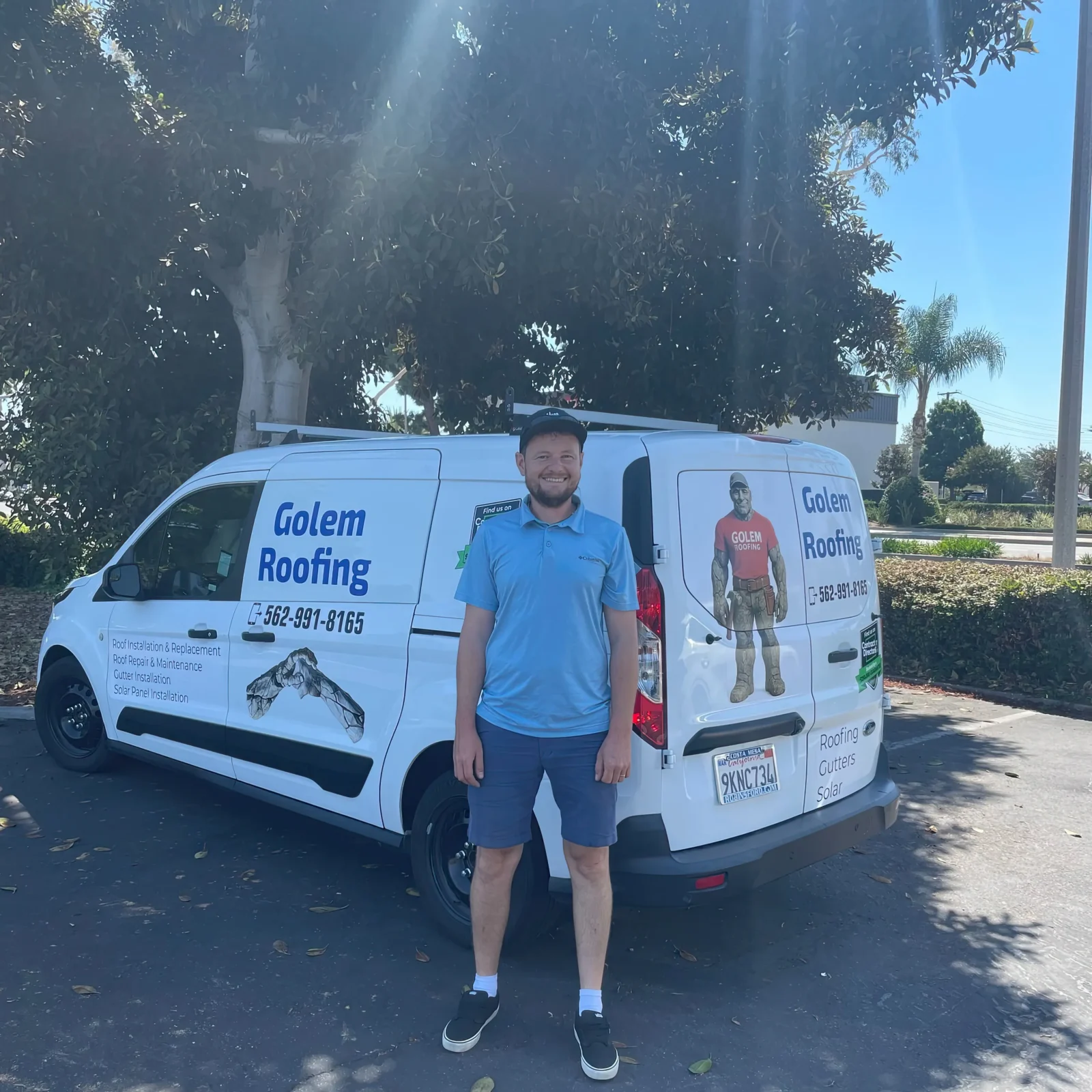 Golem Roofing Work Van — Ready for Every Job — photo 5 of 6