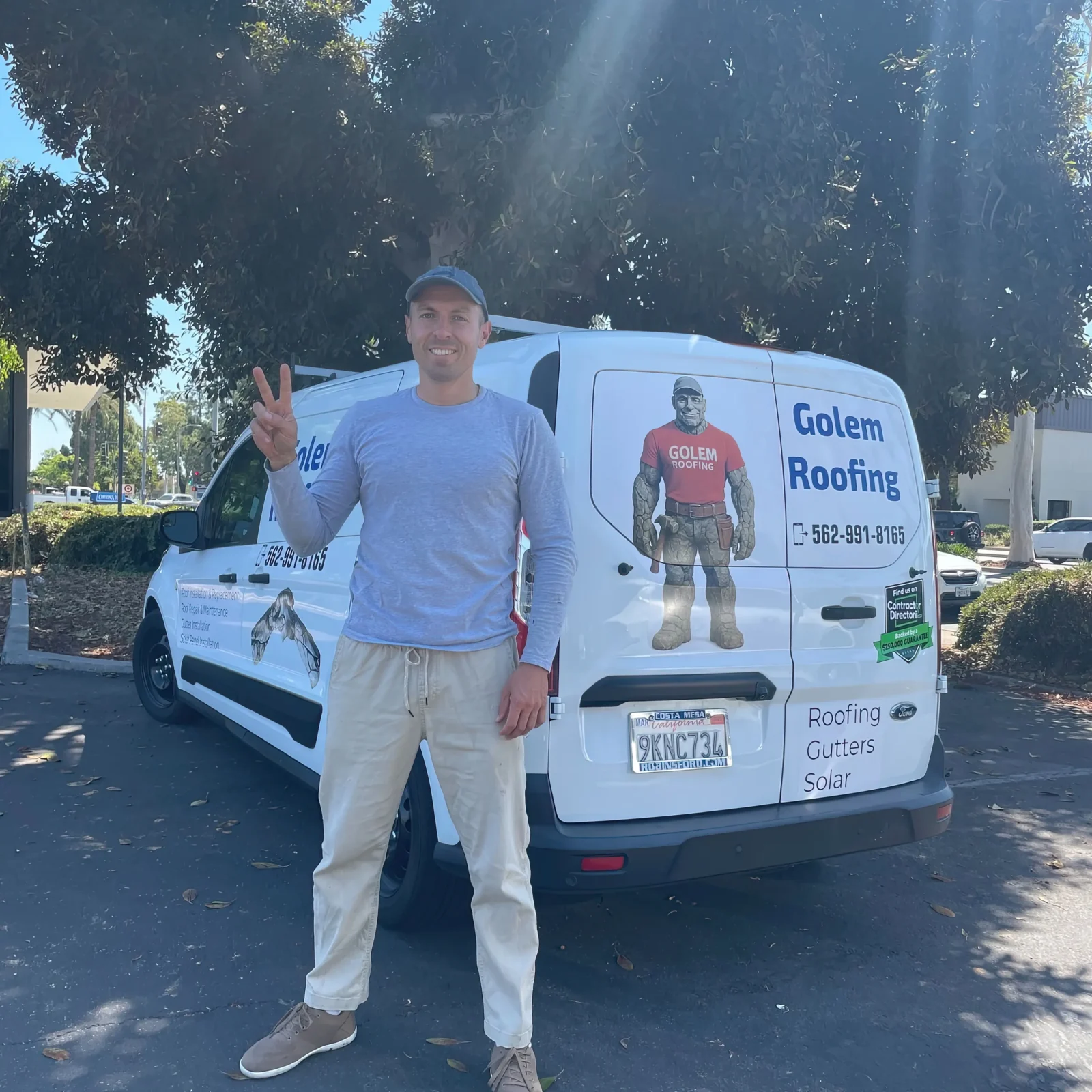 Golem Roofing Work Van — Ready for Every Job — photo 6 of 6
