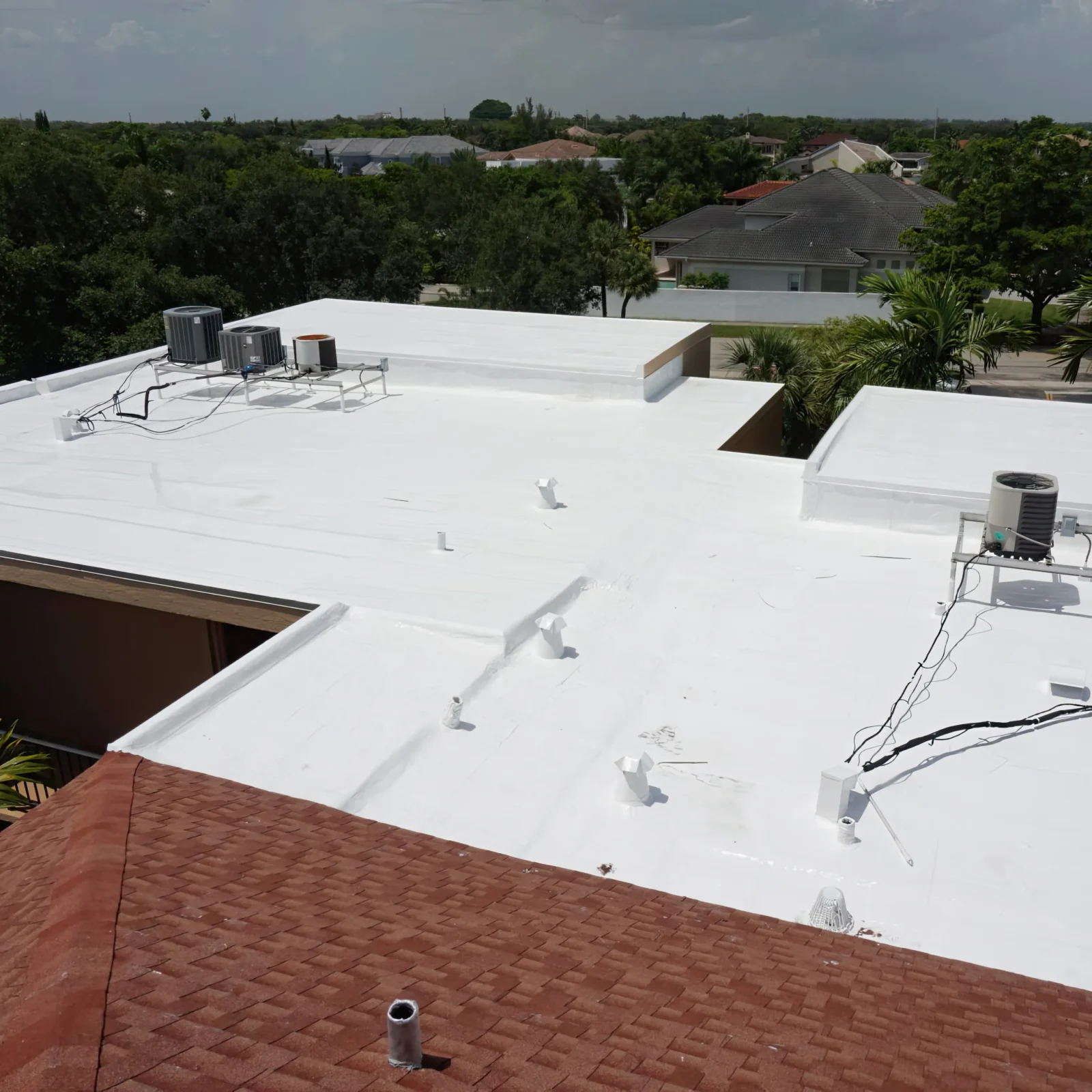Flat Roof Silicone Coating — No Tear-Off Solution — photo 5 of 8