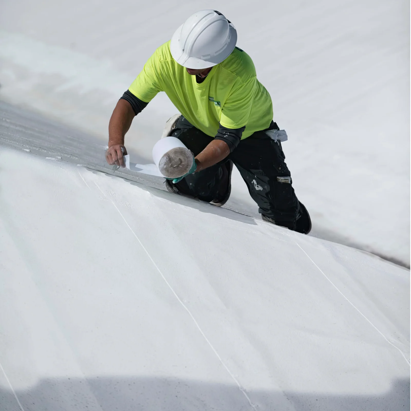Flat Roof Silicone Coating — No Tear-Off Solution — photo 6 of 8