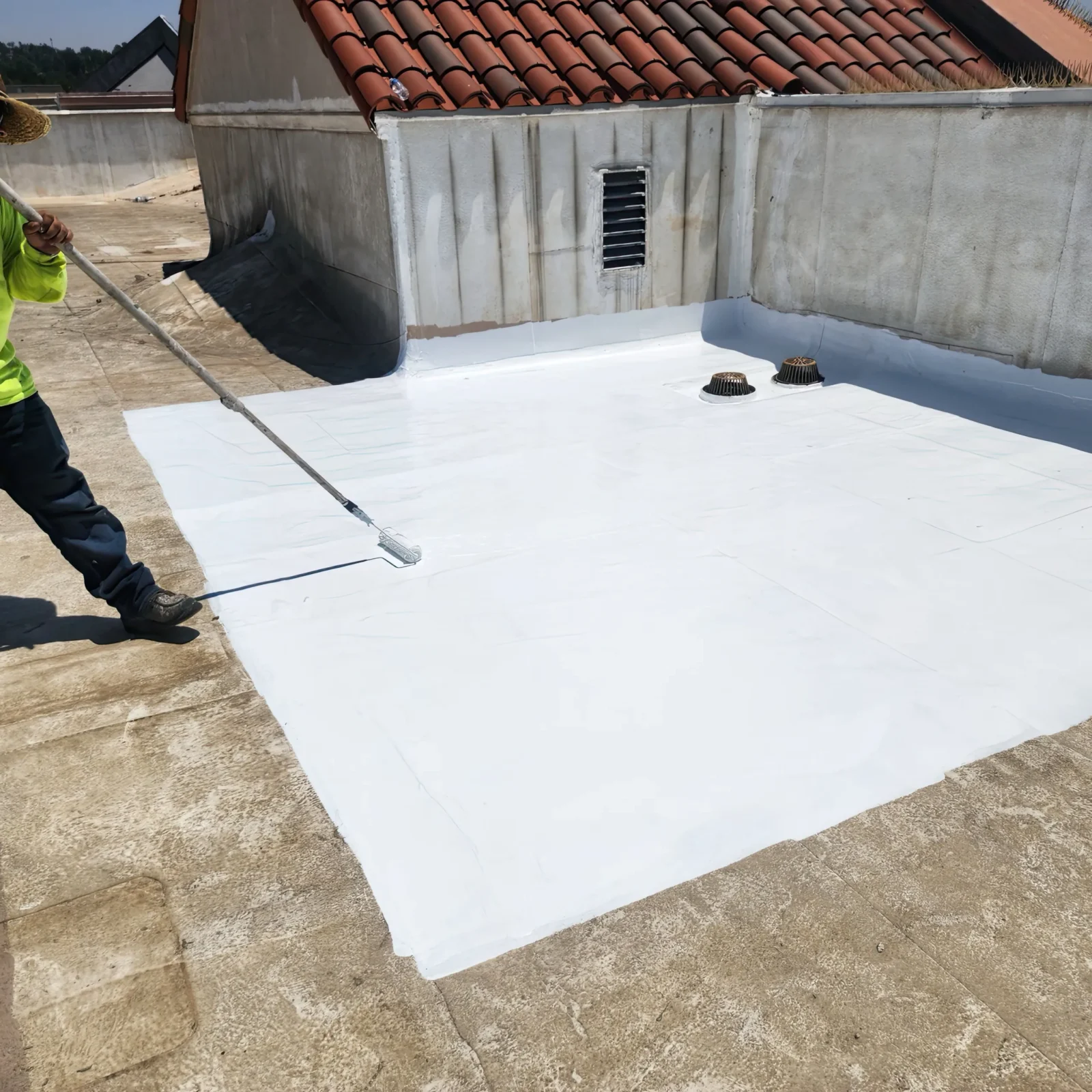 Flat Roof Silicone Coating — No Tear-Off Solution — photo 7 of 8
