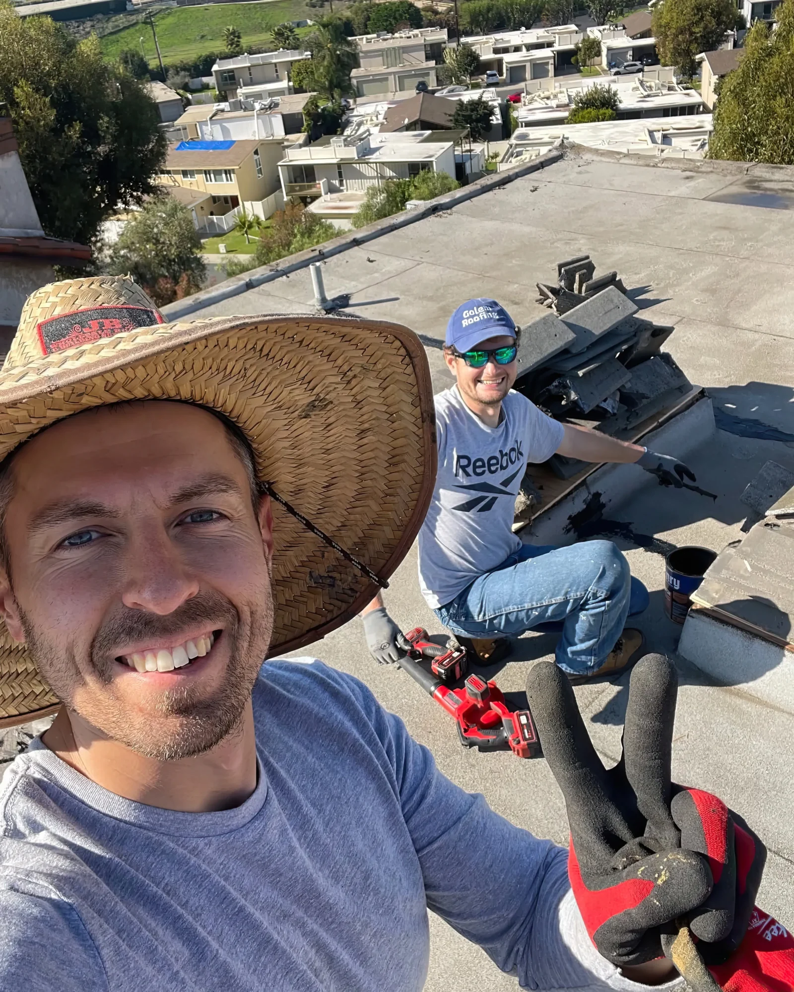 Flat Roof Leak Repair — Multi-Level Building Solution — photo 1 of 10