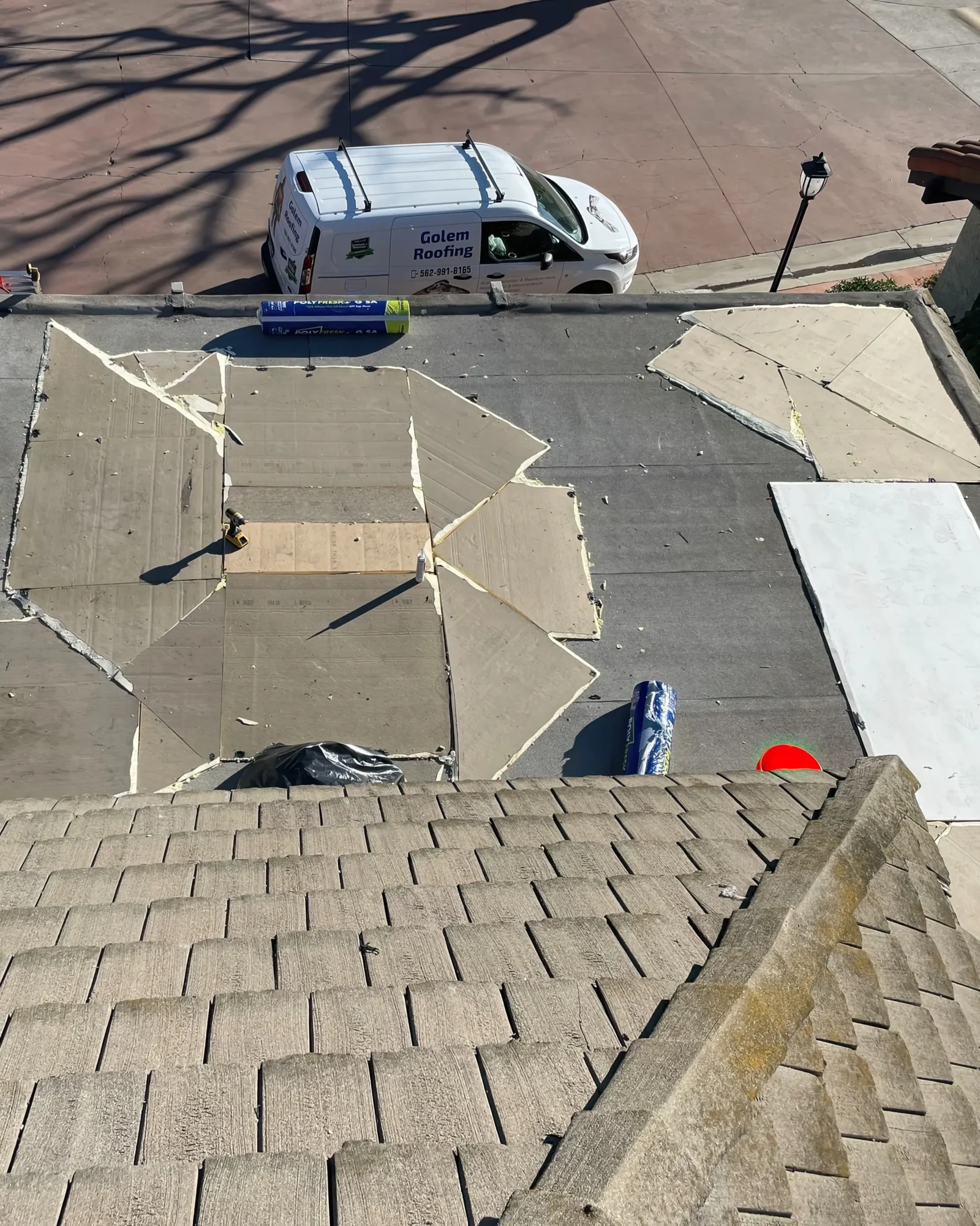 Flat Roof Leak Repair — Multi-Level Building Solution — photo 7 of 10