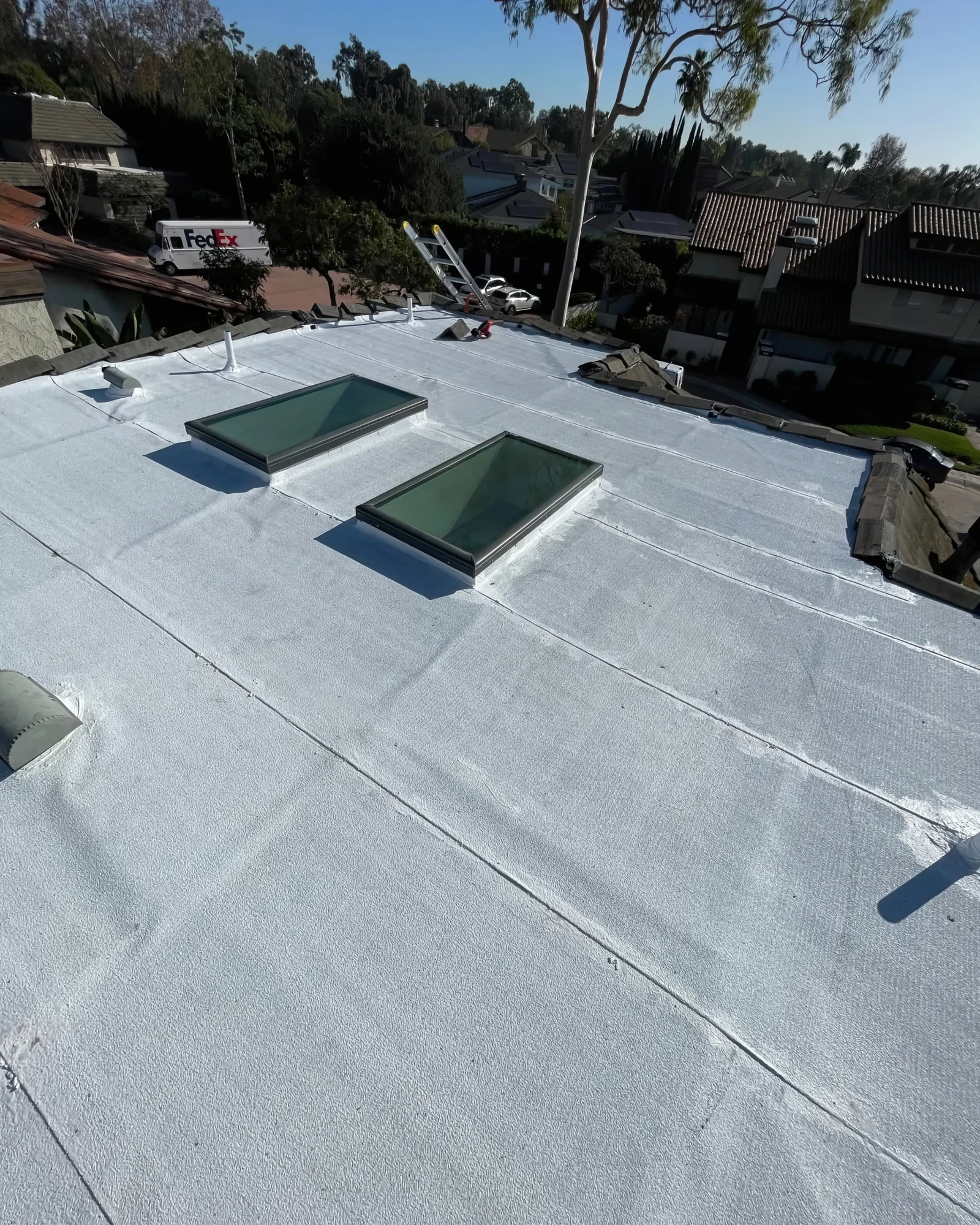 Flat Roof Leak Repair — Multi-Level Building Solution — photo 8 of 10