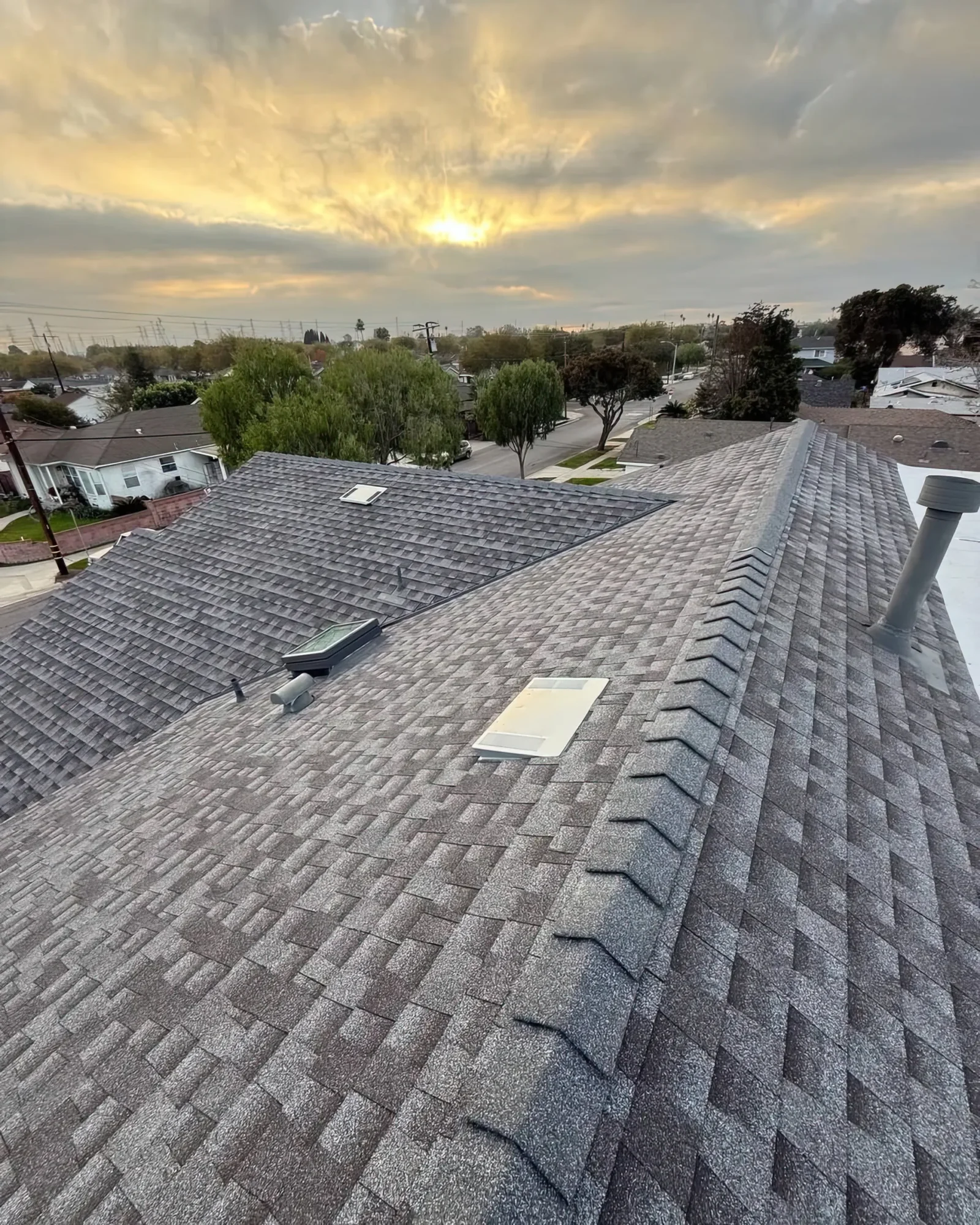 Concrete Tile to Shingle Conversion in Torrance — photo 1 of 10