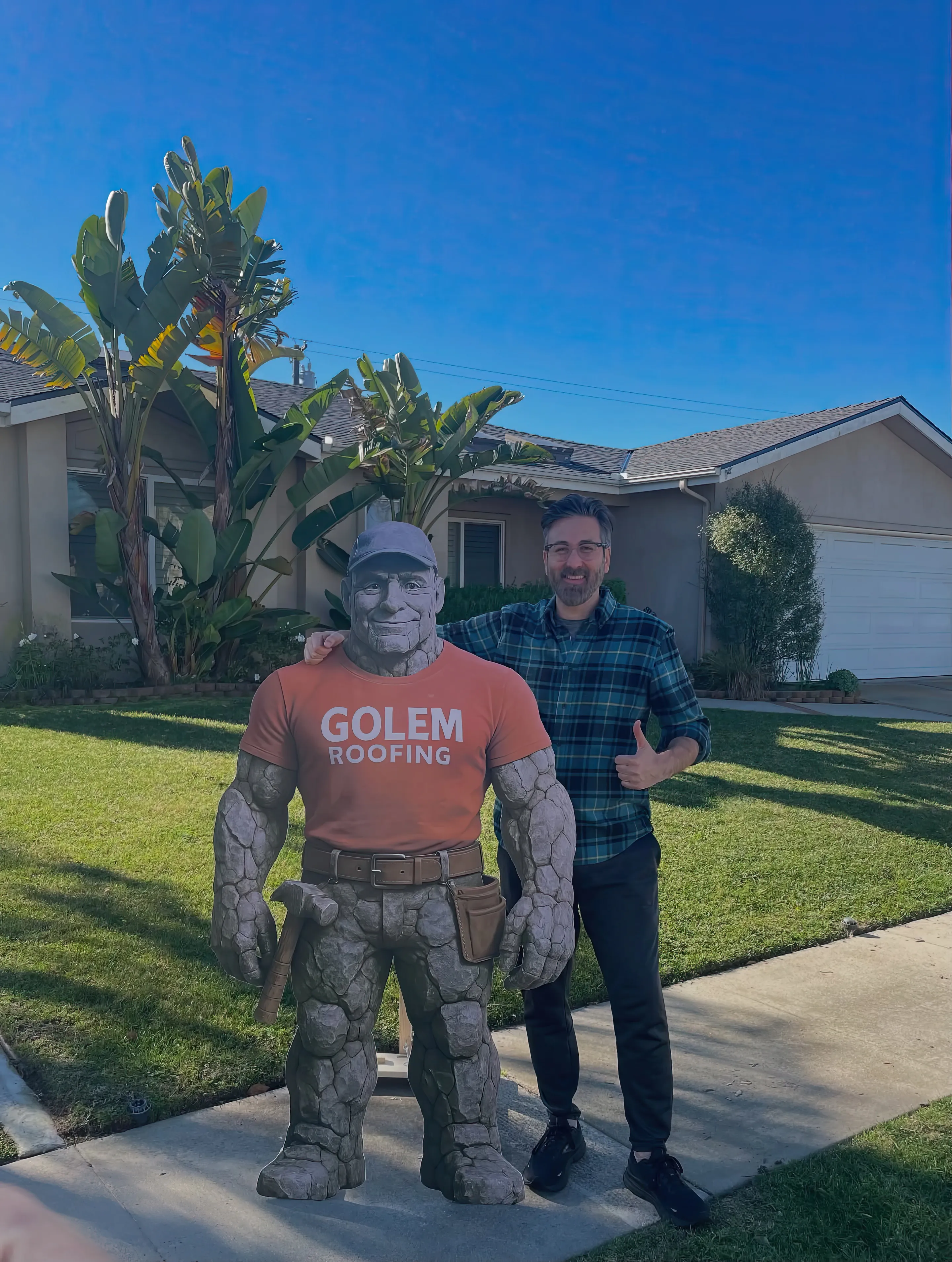 Happy Client in Torrance — New Roof by Golem Roofing — photo 1 of 1