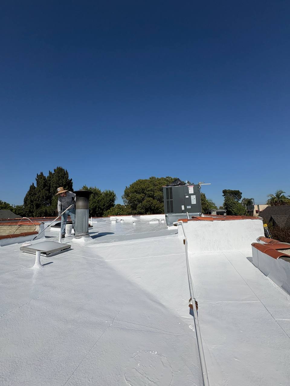 Golem Roofing project photo for commercial hoa apartment building roofing in Southern California.
