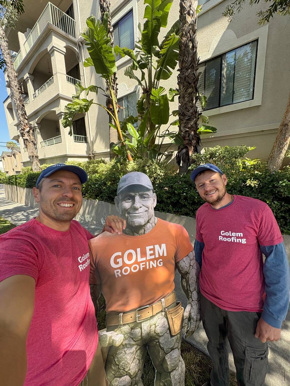 Golem Roofing project photo for commercial hoa apartment building roofing in Southern California.