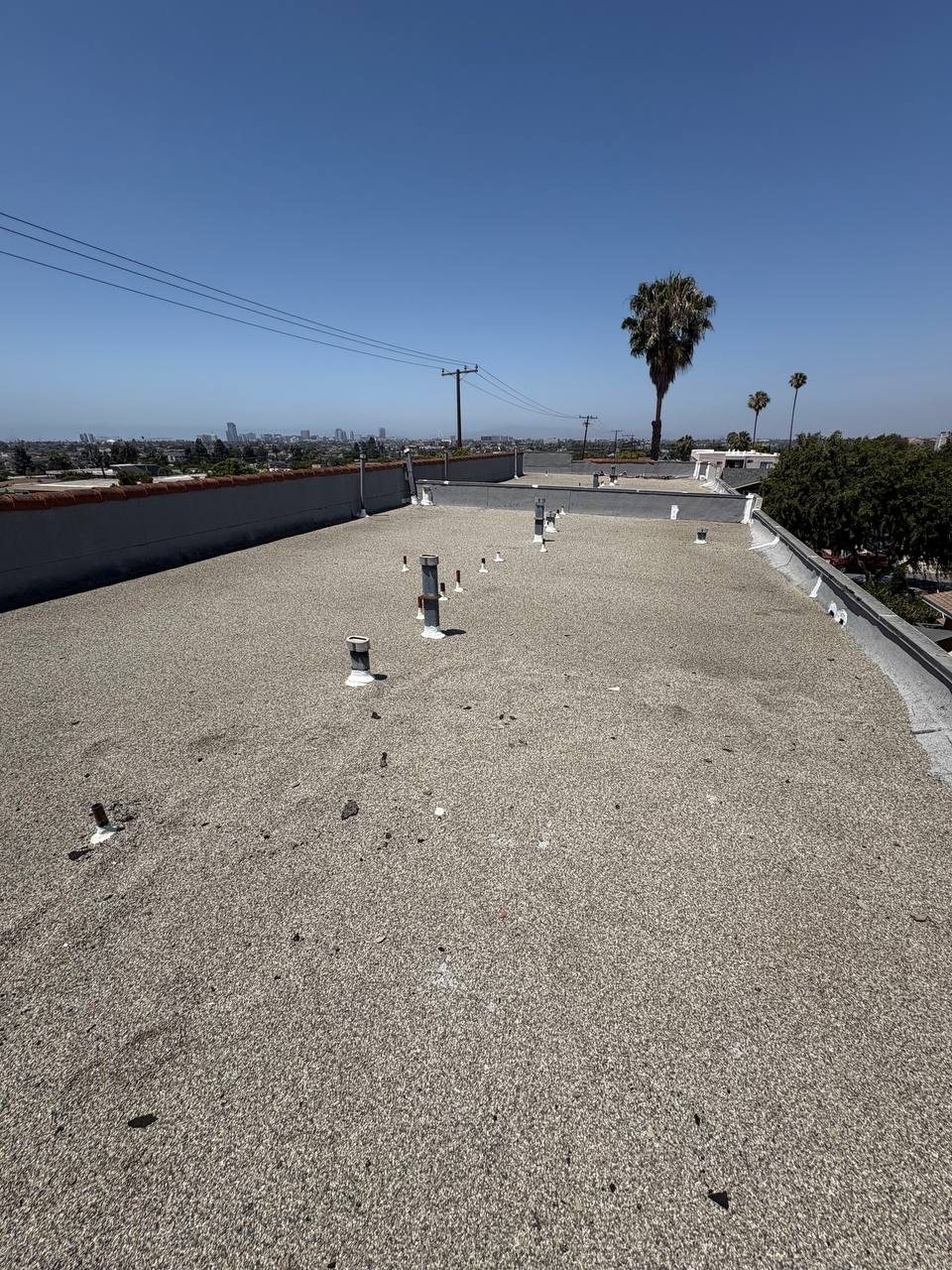 Golem Roofing project photo for roof restoration vs roof replacement in Southern California.