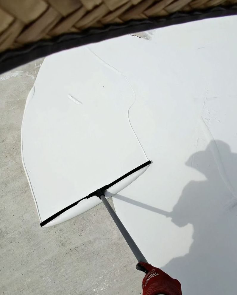 Written report or documentation screenshot for roof restoration vs roof replacement.