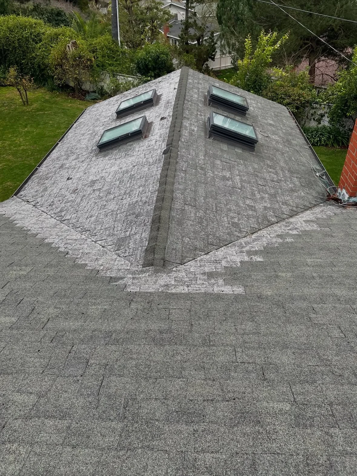 The "Layer Cake" Nobody Wants — Wood Shake Replacement in Palos Verdes — photo 2 of 10