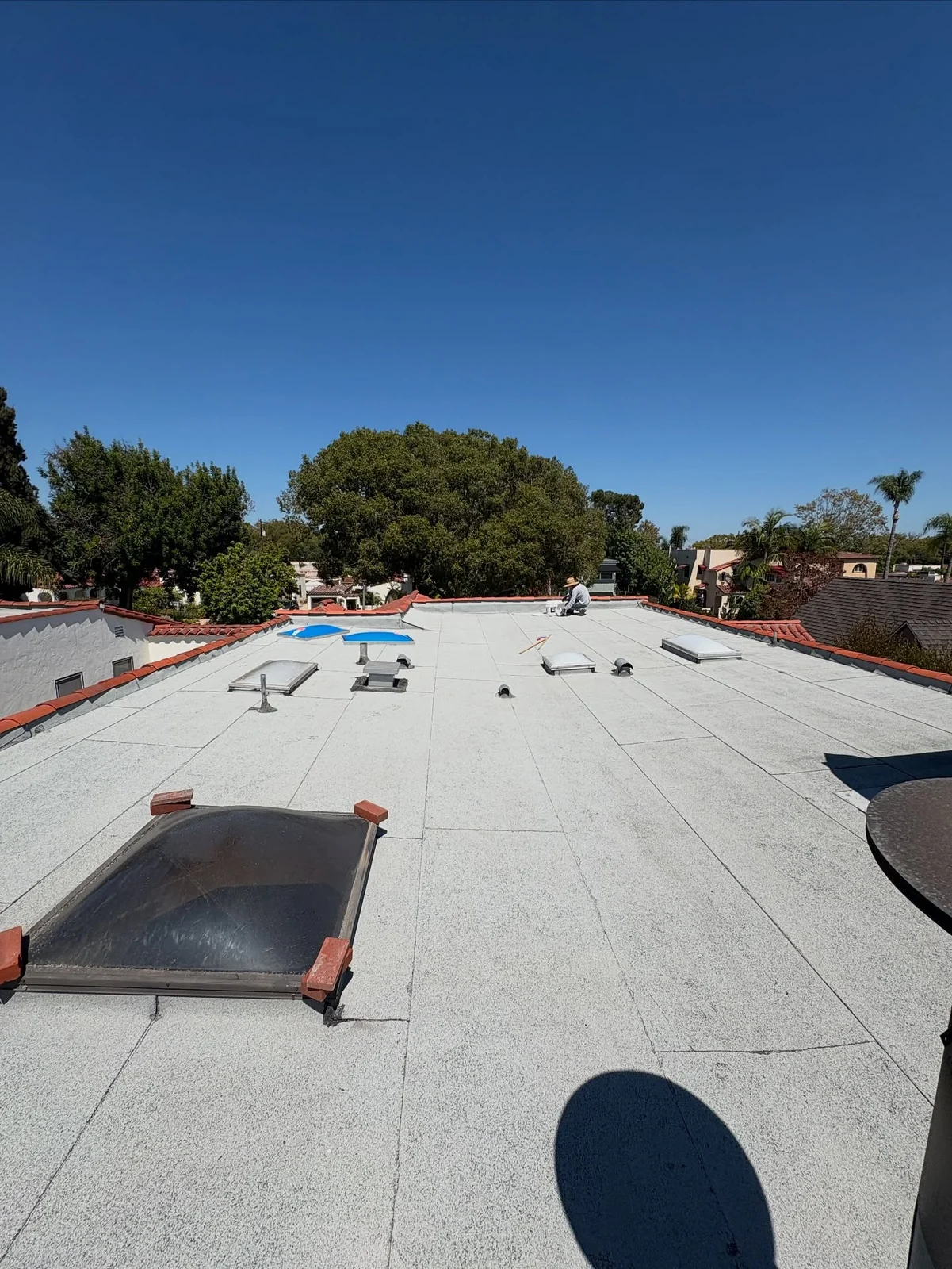 Long Beach Flat Roof Restoration: A Complete Silicone Roofing System — photo 4 of 11