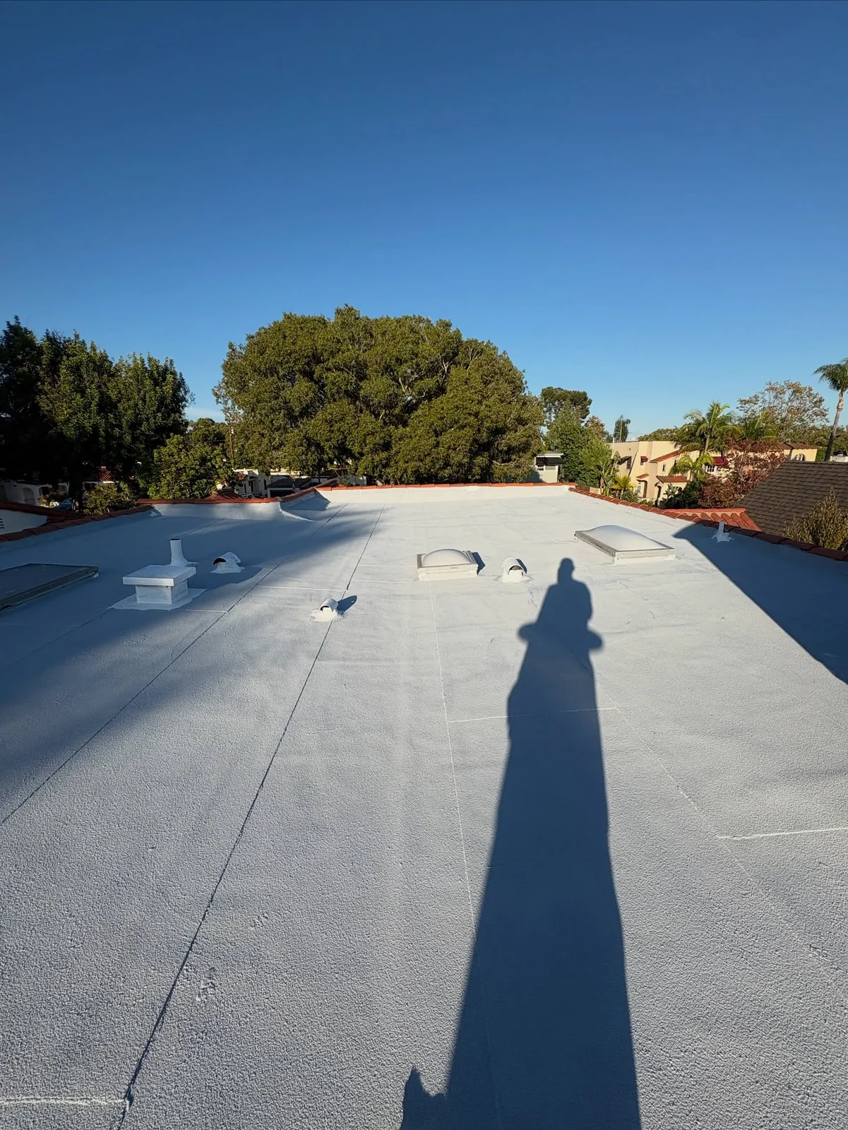 Long Beach Flat Roof Restoration: A Complete Silicone Roofing System — photo 7 of 11