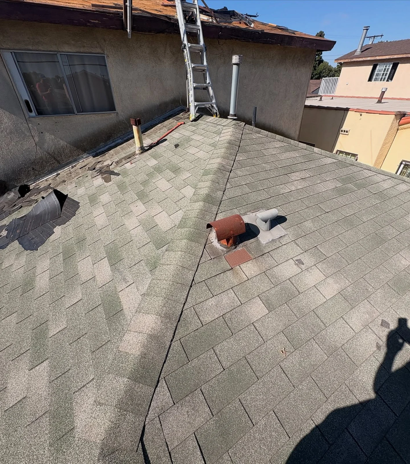 Long Beach Roof Replacement for a Two-Story Home and Garage: A Complete GAF System — photo 2 of 10