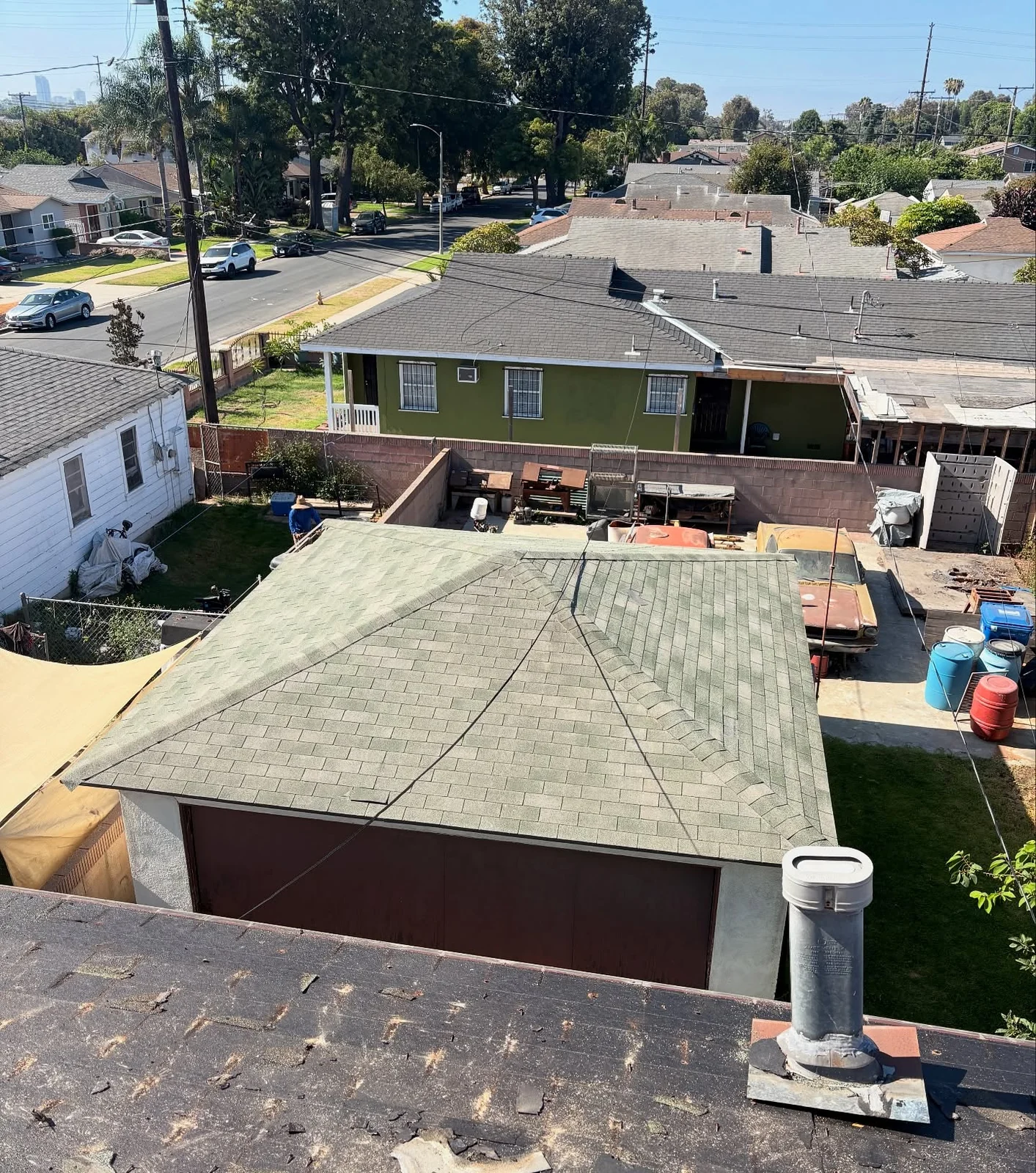 Long Beach Roof Replacement for a Two-Story Home and Garage: A Complete GAF System — photo 3 of 10