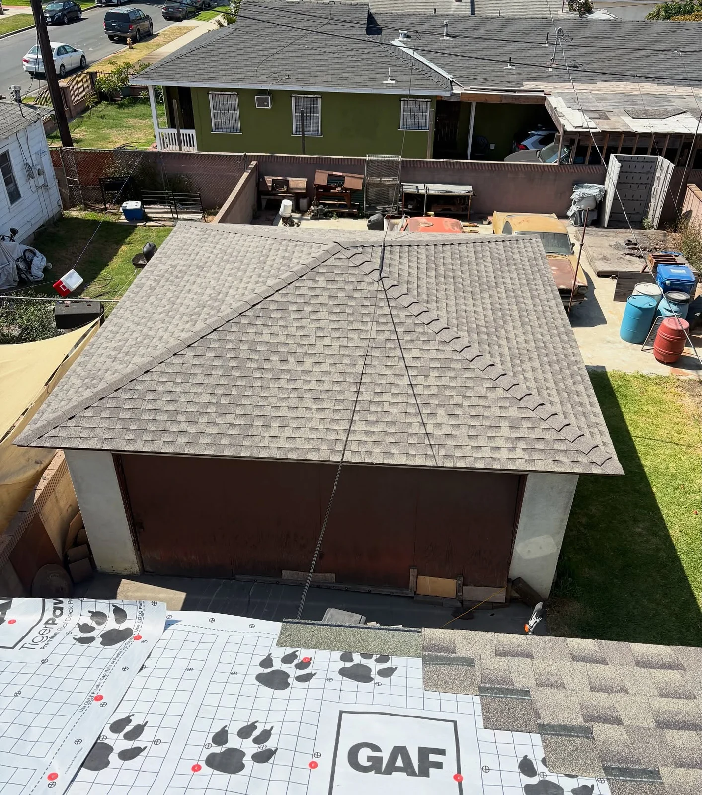 Long Beach Roof Replacement for a Two-Story Home and Garage: A Complete GAF System — photo 7 of 10